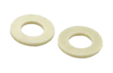 レニー(高強度ナイロン) 丸型平座金 (丸ワッシャー)(SPA-W-VA/ばら見積品)(アイボリー色)(NBK製)